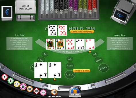 покер в онлайн казино правила